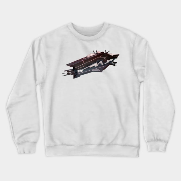 The Frigate Crewneck Sweatshirt by SkyNeko